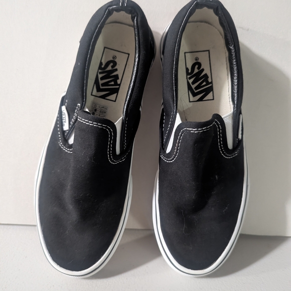 Vans Black Slip-On Sneakers - Picture 4 of 9